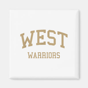 West High School Hs Torrance Ca Retro Sports Magnet