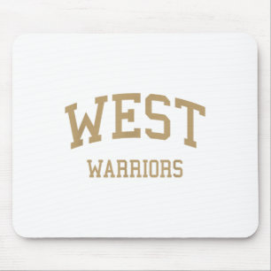 West High School Hs Torrance Ca Retro Sports Mousepad