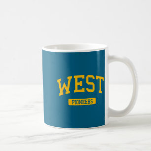 West High School HS Wichita KS Uni-Sport  Kaffeetasse
