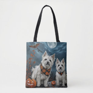 West Highland Halloween Gruselig
