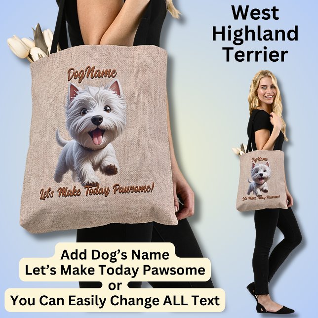 West Highland Terrier, Dog hinzufügen, Text ändern (Von Creator hochgeladen)