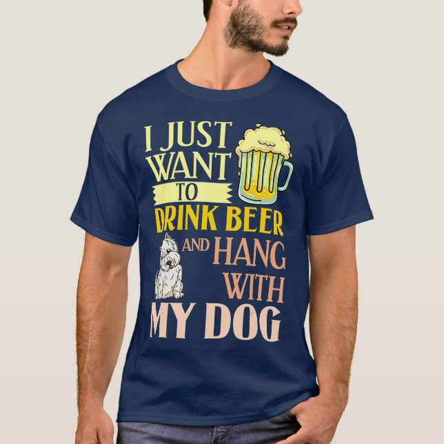West Highland Terrier Dog Welppies Owner Lover T-Shirt (Vorderseite)