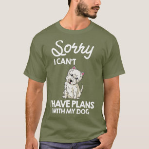 West Highland Terrier Dog Welppies Owner Lover T-Shirt