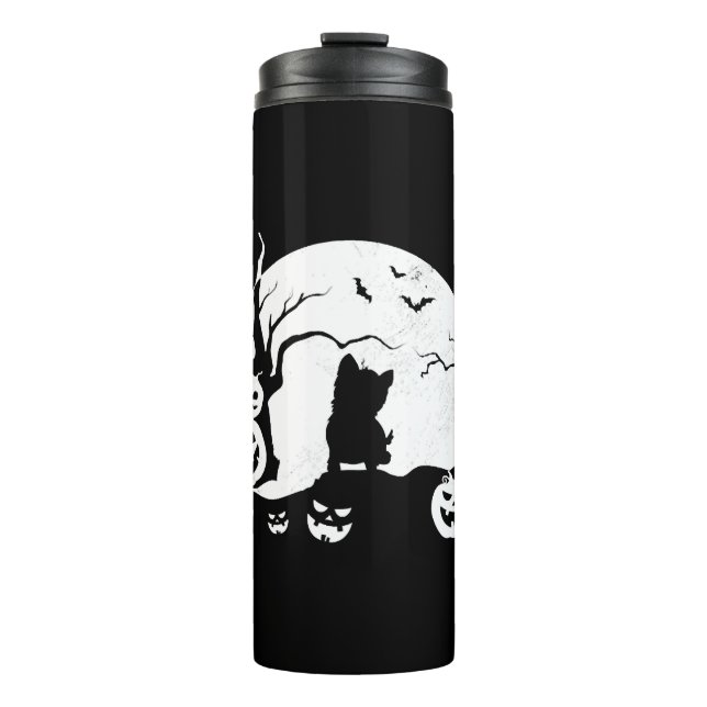West Highland Terrier Halloween Thermosbecher (Vorderseite)