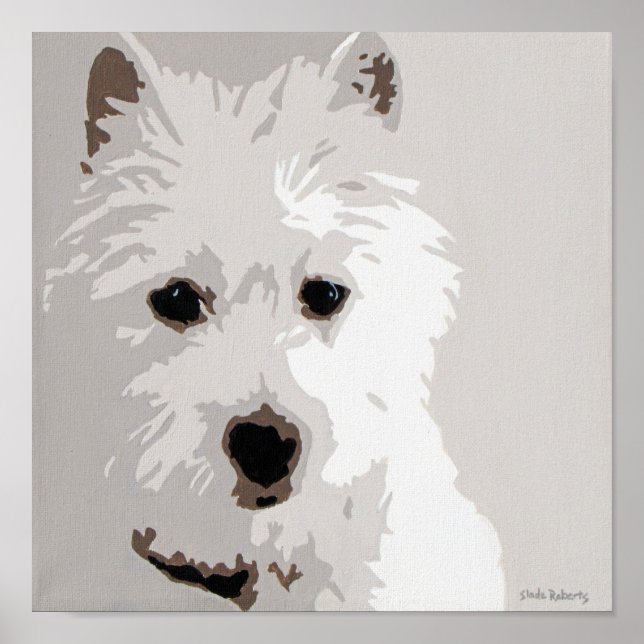 West Highland Terrier Poster (Vorne)