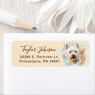 West Highland Terrier Rücksendeadresse