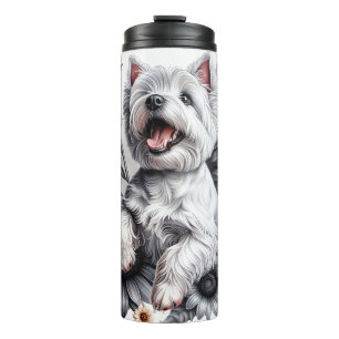 West Highland Terrier Thermal Tumbler Thermosbecher