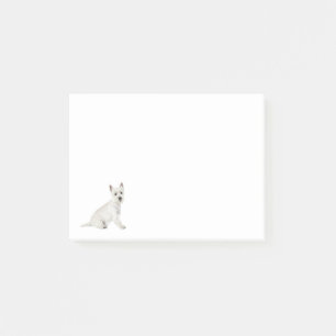 West Highland Terrier Welpenhundeliebe Post-it Klebezettel