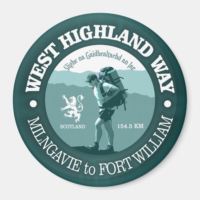 West Highland Way Magnet (Vorne)