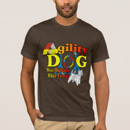 West_Highland_White_Terrier_Agility T-Shirt