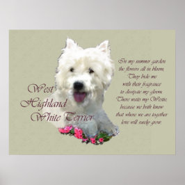West Highland White Terrier Art Prints Poster