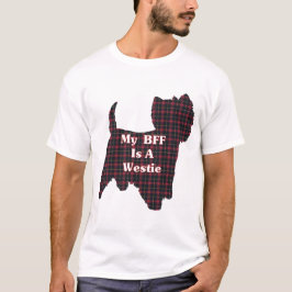 West Highland White Terrier BESTE FREUNDIN Geschen T-Shirt