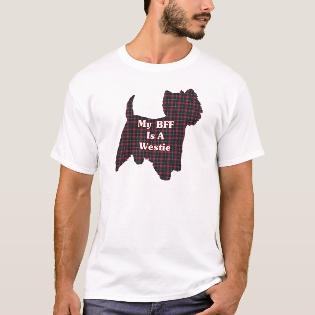 West Highland White Terrier BESTE FREUNDIN Geschen T-Shirt (Vorderseite)