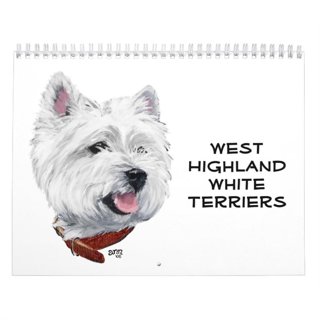 West Highland White Terrier CALENDAR Kalender (Titelbild)