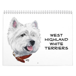 West Highland White Terrier CALENDAR Kalender