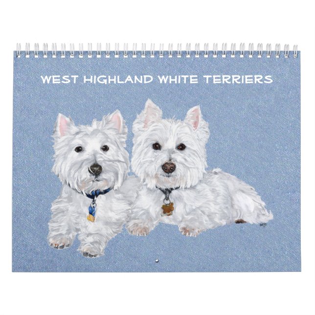 West Highland White Terrier CALENDAR Kalender (Titelbild)