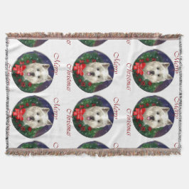 West Highland White Terrier Christmas Decke