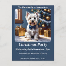 West Highland White Terrier Christmas
