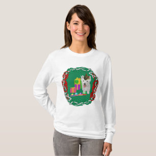 West Highland White Terrier Christmas Elf T-Shirt