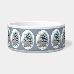 West Highland White Terrier Christmas Napf