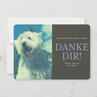 West Highland White Terrier Dankeskarte