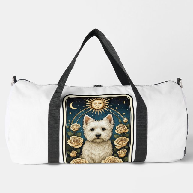 West Highland White Terrier Duffle Bag (Vorderseite)
