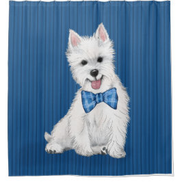 West Highland White Terrier Duschvorhang