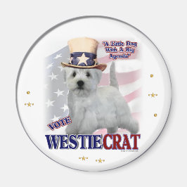West Highland White Terrier Geschenke Magnet