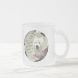 West Highland White Terrier Geschenke Mattglastasse
