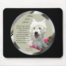 West Highland White Terrier Geschenke Mousepad