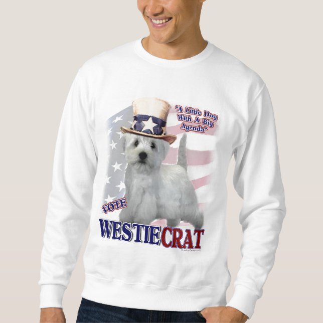 West Highland White Terrier Geschenke Sweatshirt (Vorderseite)