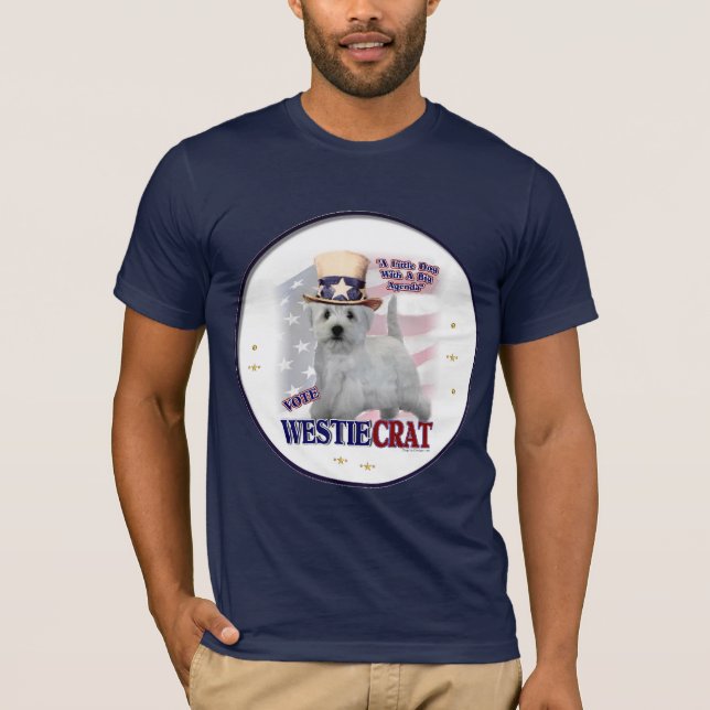 West Highland White Terrier Geschenke T-Shirt (Vorderseite)