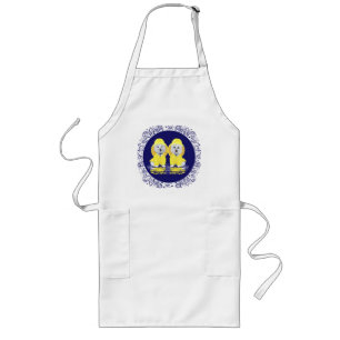 West Highland White Terrier im Regen Lange Schürze