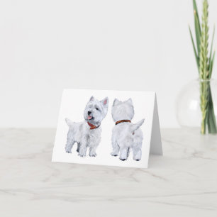 West Highland White Terrier Karte
