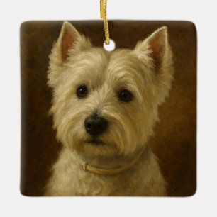 West Highland White Terrier Keramikornament