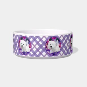 West Highland White Terrier Malerei Hund Art Napf
