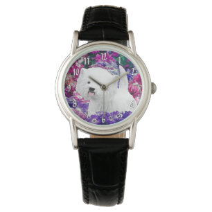 West Highland White Terrier Painting Dog Art Armbanduhr