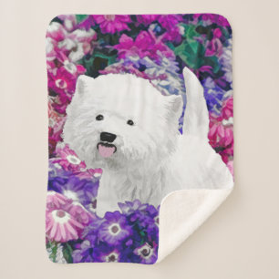 West Highland White Terrier Painting Dog Art Sherpadecke