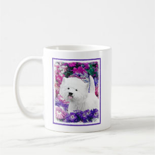 West Highland White Terrier Painting Dog Art Tasse