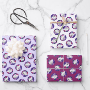 West Highland White Terrier Painting Westie Dog Geschenkpapier Set