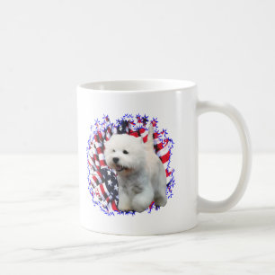 West Highland White Terrier Patriot Tasse