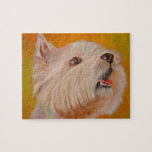 West Highland White Terrier Portrait Puzzle