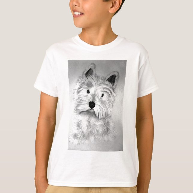 West Highland White Terrier T-Shirt (Vorderseite)
