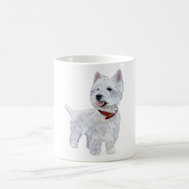 West Highland White Terrier Tasse (Mittel)