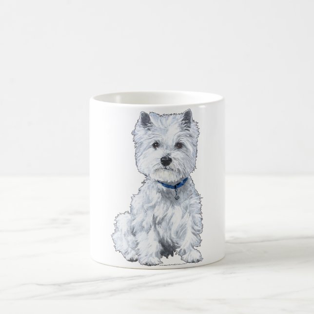 West Highland White Terrier Tasse (Mittel)