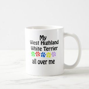 West Highland White Terrier Walks Design Kaffeetasse