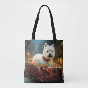 West Highland White Terrier Weihnachtsfest