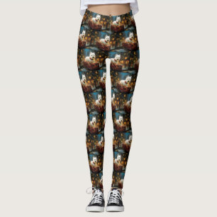 West Highland White Terrier Weihnachtsfest Leggings
