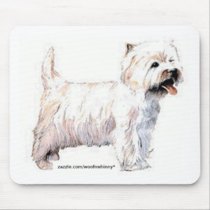 West Highland White Terriers Mousepad