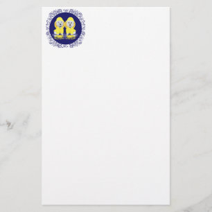 West Highland White Terriers Regen Briefpapier